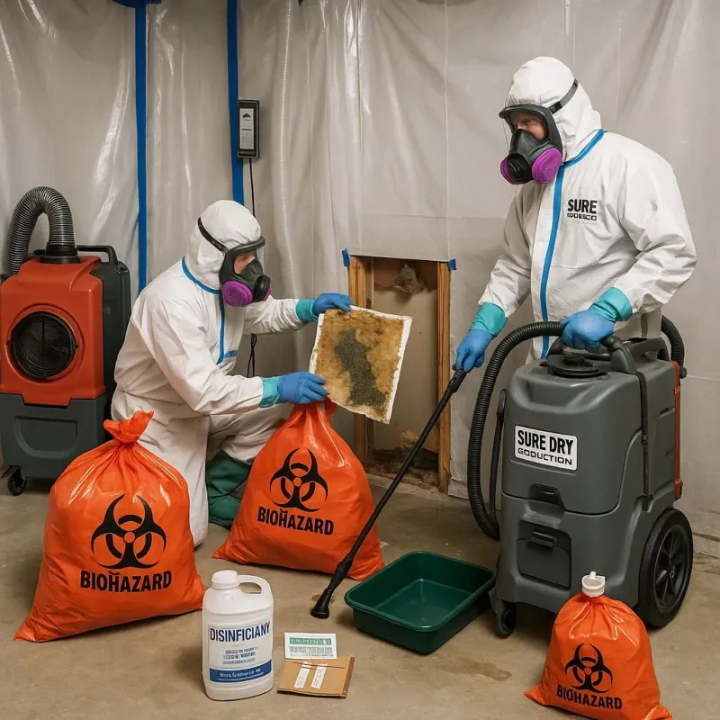 Contaminated Water Handling Protocols process in Inverness, AL