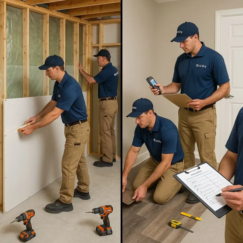 Repairs and Reconstruction process in Inverness, AL