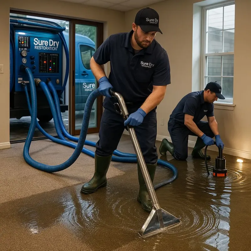 Water Extraction and Removal process in Inverness, AL